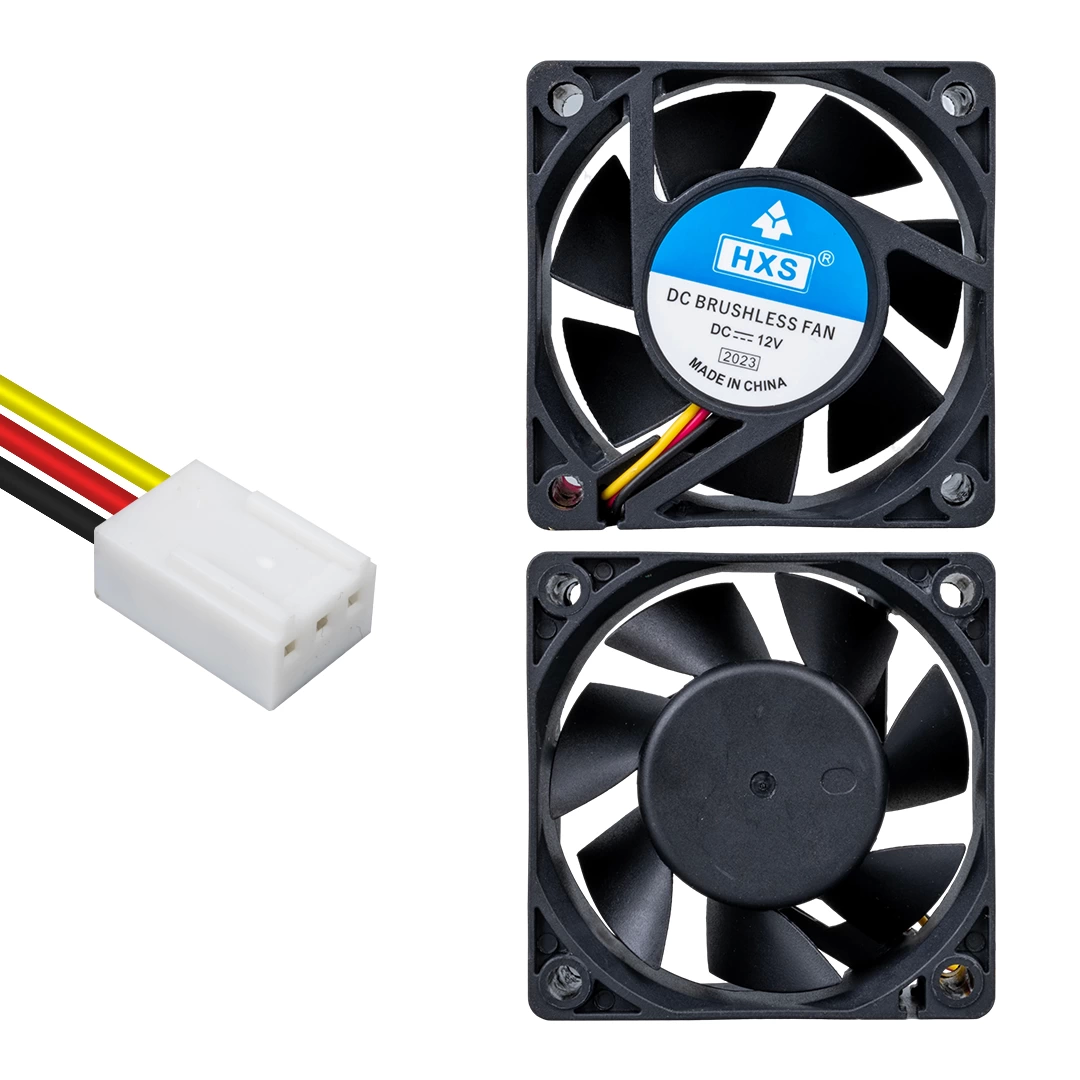 Ic-216 Fırçasız Dc Fan 60x60x25mm 12 Volt 3 Pin