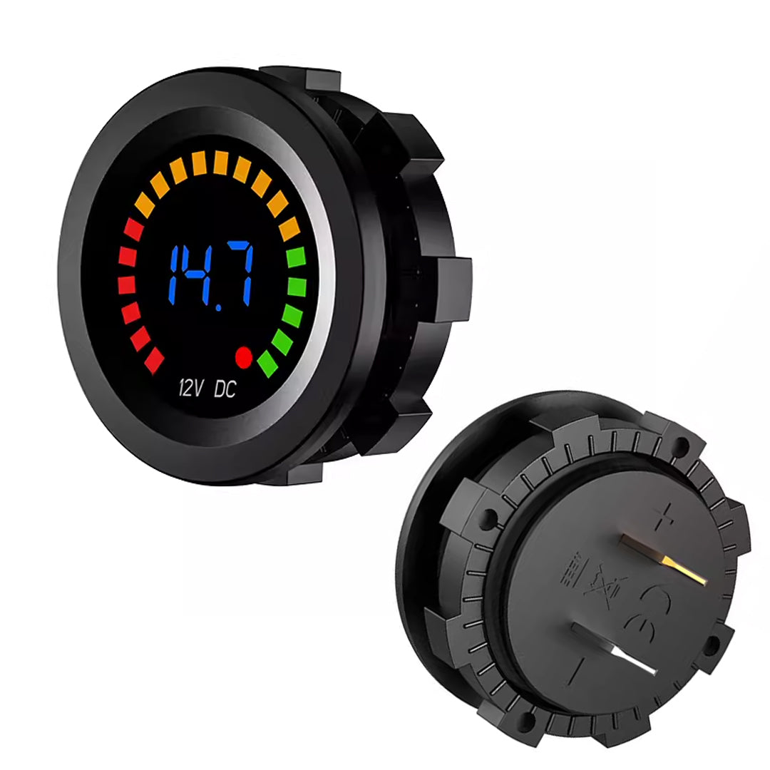 Ic-230e Voltmetre Pano Ti̇p 28mm 6-18v