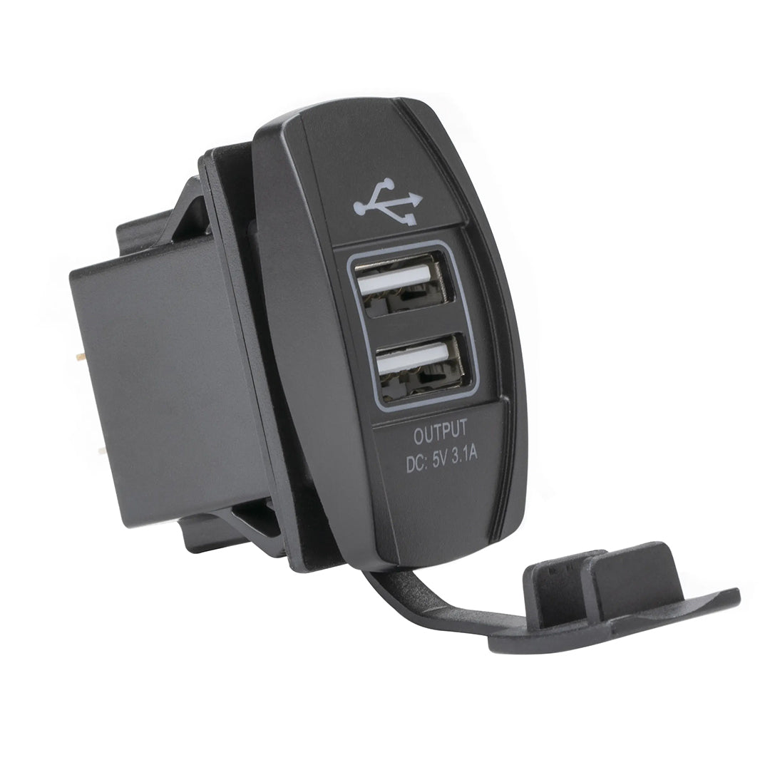 Ic-266-c-3 Морской тип 2-канальный USB 5 В 3.1 А 12-24 В 