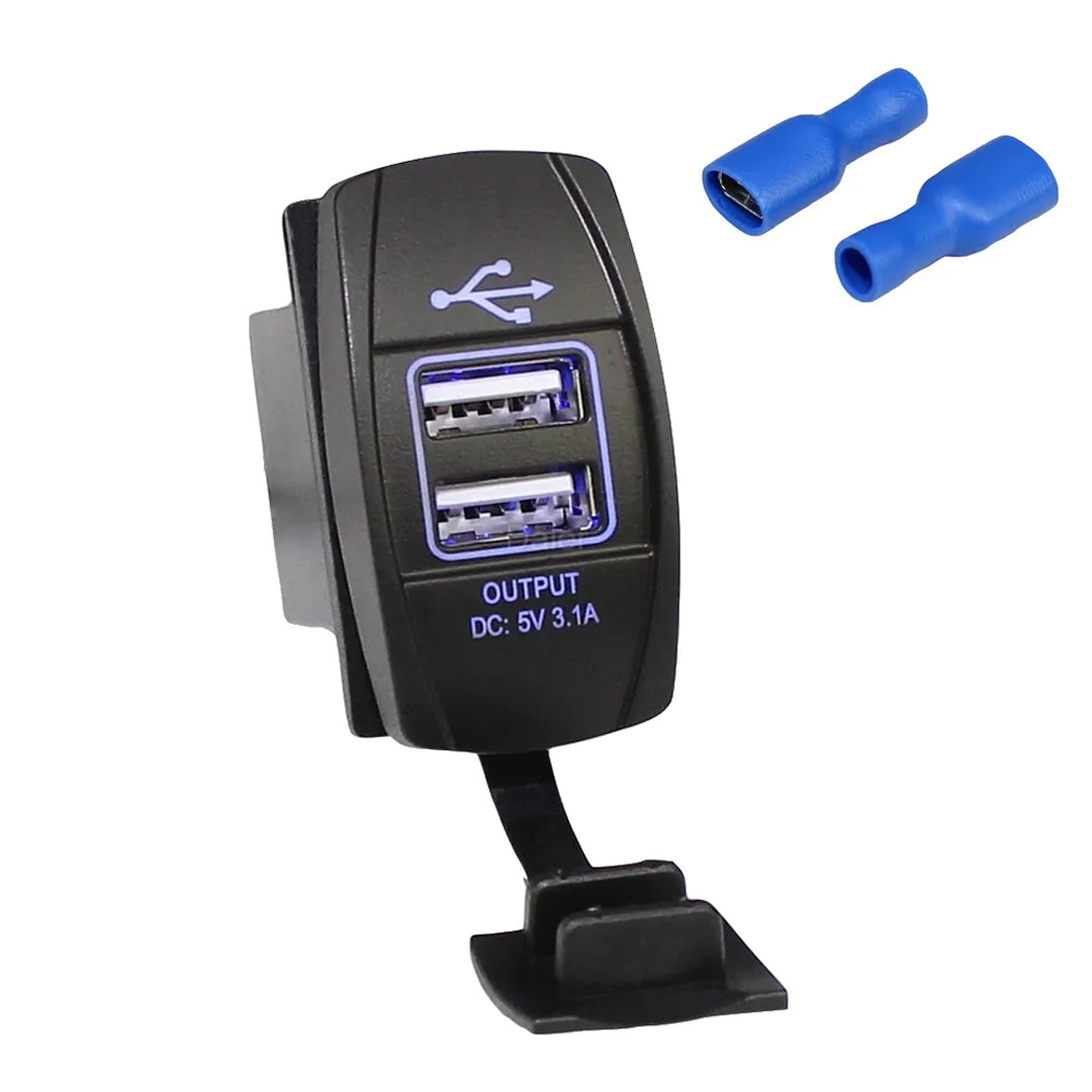 Ic-266-c-3 Морской тип 2-канальный USB 5 В 3.1 А 12-24 В 