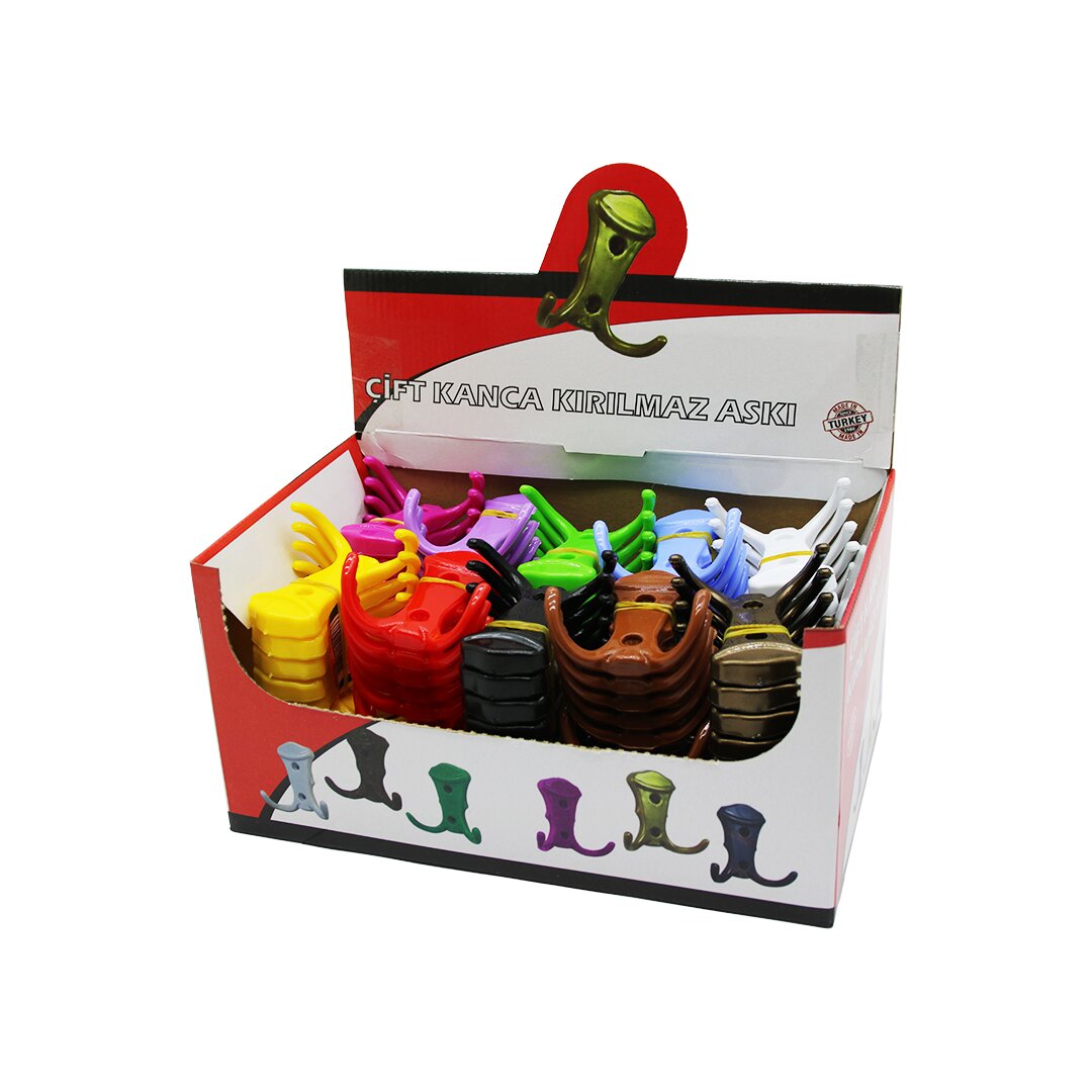İki̇ Kollu Plasti̇k Portmanto Aski
