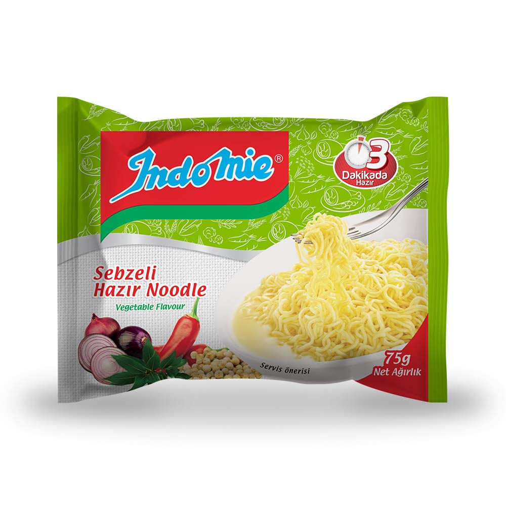 İndomie  Paket Noodle Sebzeli 75gr x 40 Adet