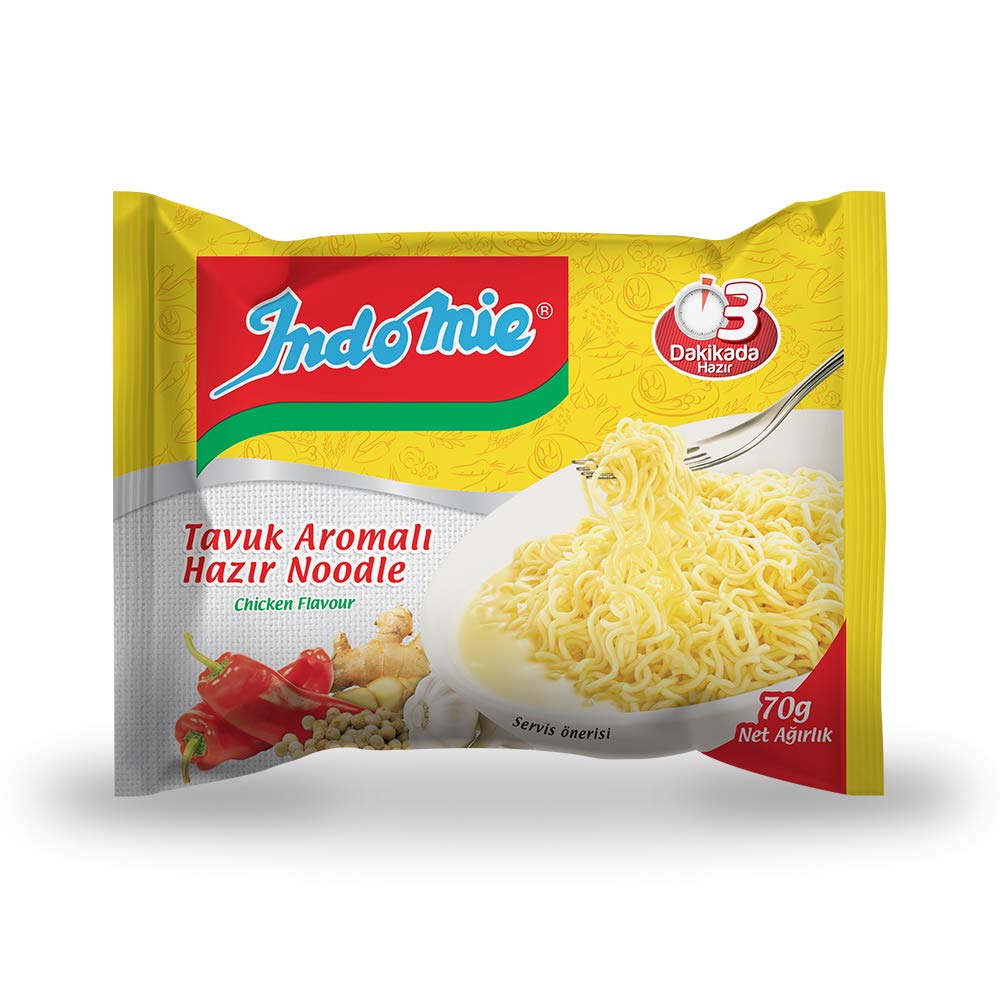 İndomie  Paket Noodle Tavuklu 75gr x 40 Adet