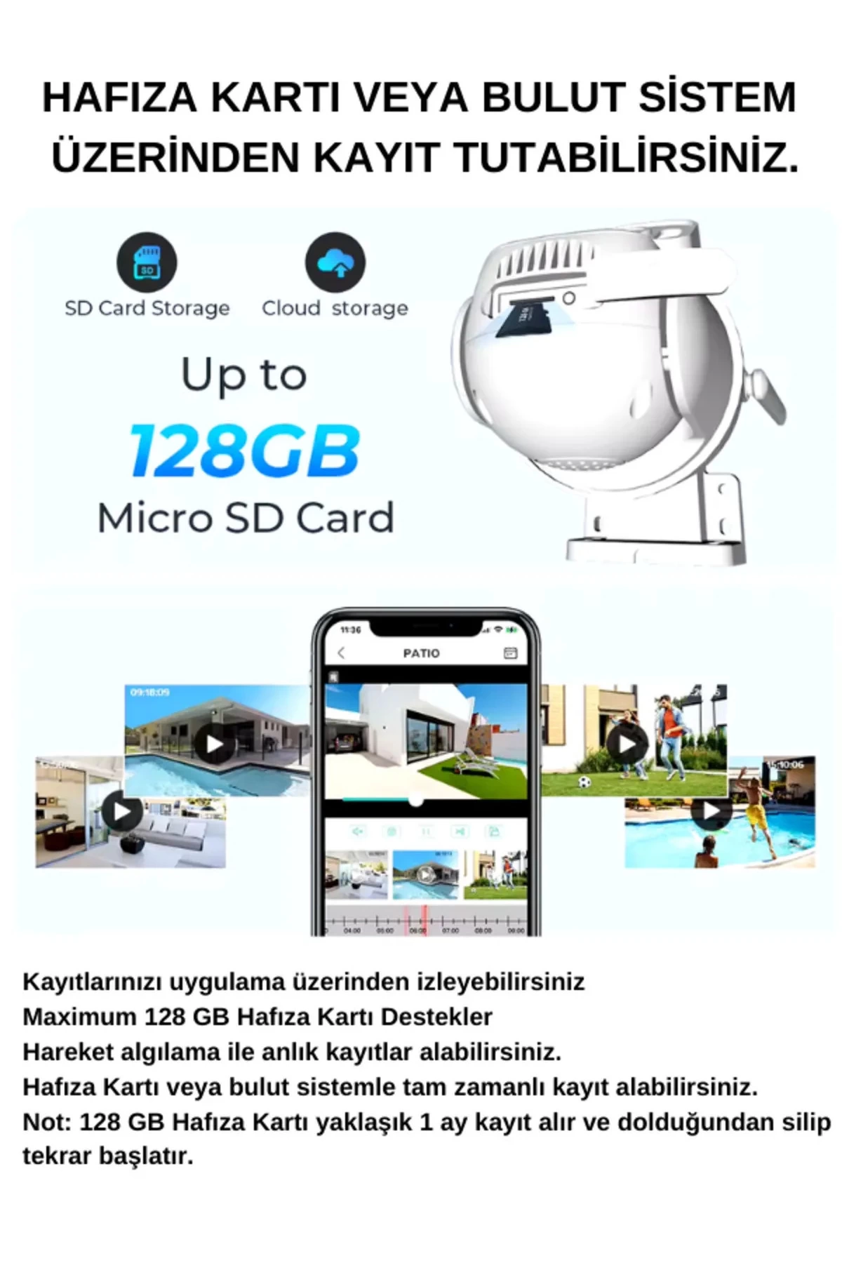 Ip Kamera 2+2 Mp 4mp 1080p Ultra Hd Hareketli Sensör Dış Ortam Ip Kamera Speed Dome Akıllı Ip Çift