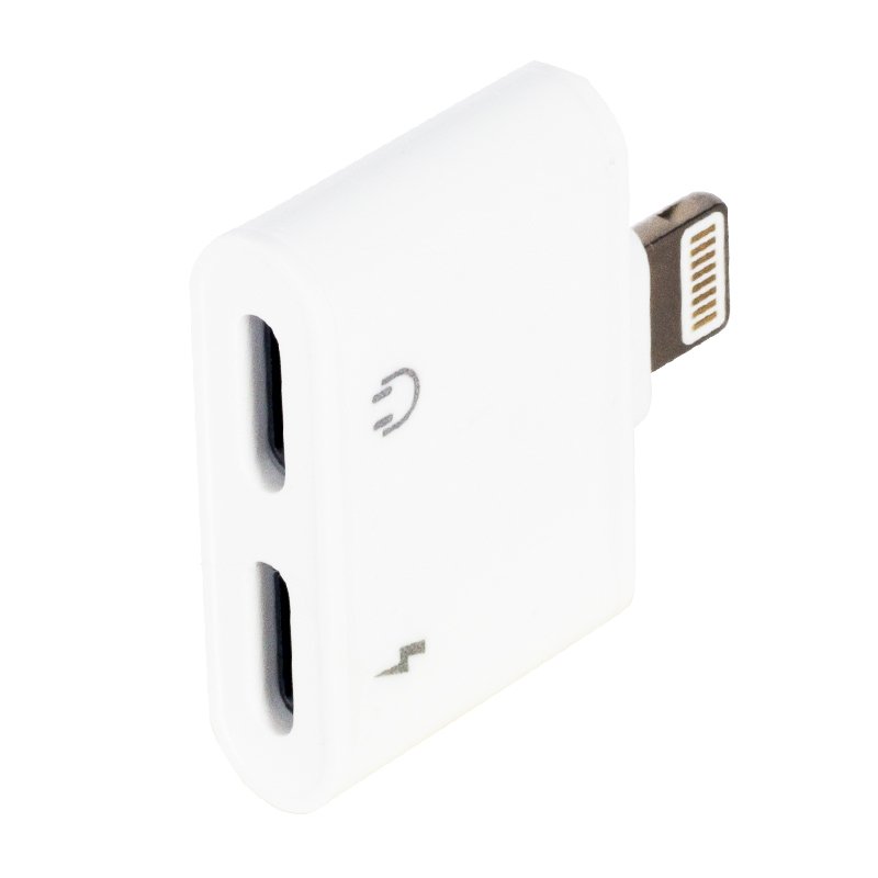 Iphone şarj ve kulaklik çoklayici çevirici adaptör jack