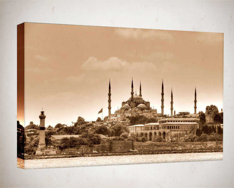 Kanvas Tablo - İstanbul Resimleri - Sultan Ahmet Cami IST17