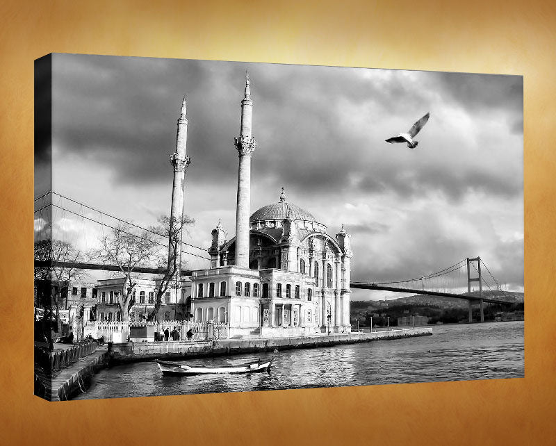 Kanvas Tablo - İstanbul Resimleri - Ortaköy Cami IST08