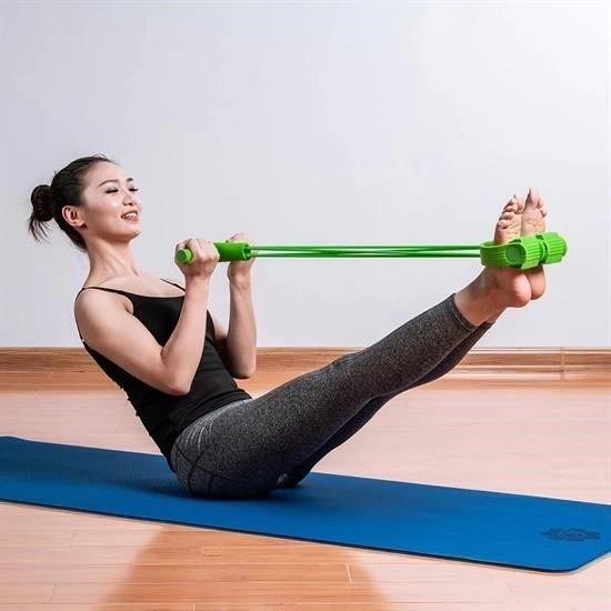 Jimlastik Aleti Elastik Yay Karın Kası Çalıştırıcı Trimmer
