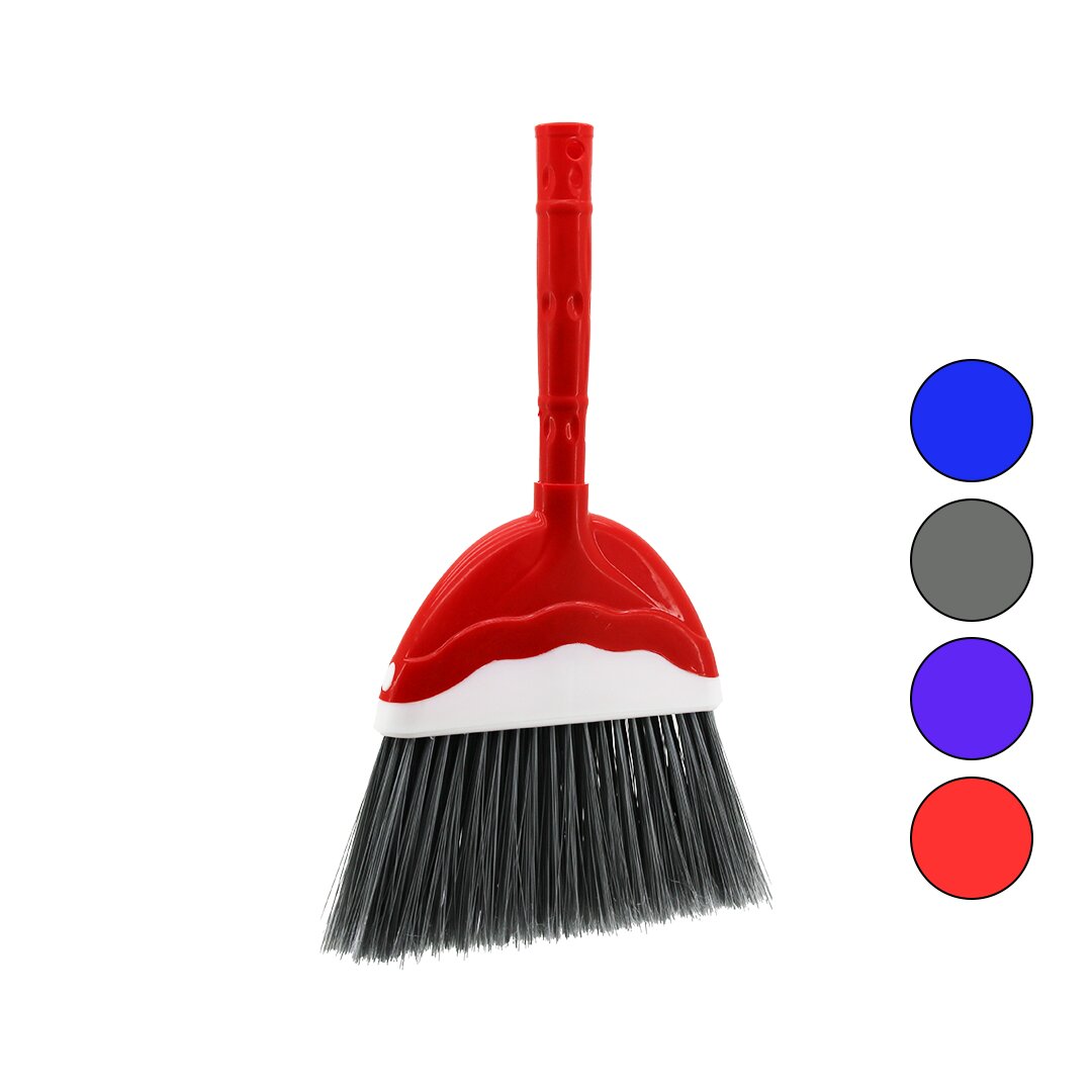 Joker  No-3  Renkli̇ Plasti̇k Süpürge  Sap çikar-tak-uzat Sapli=31cm