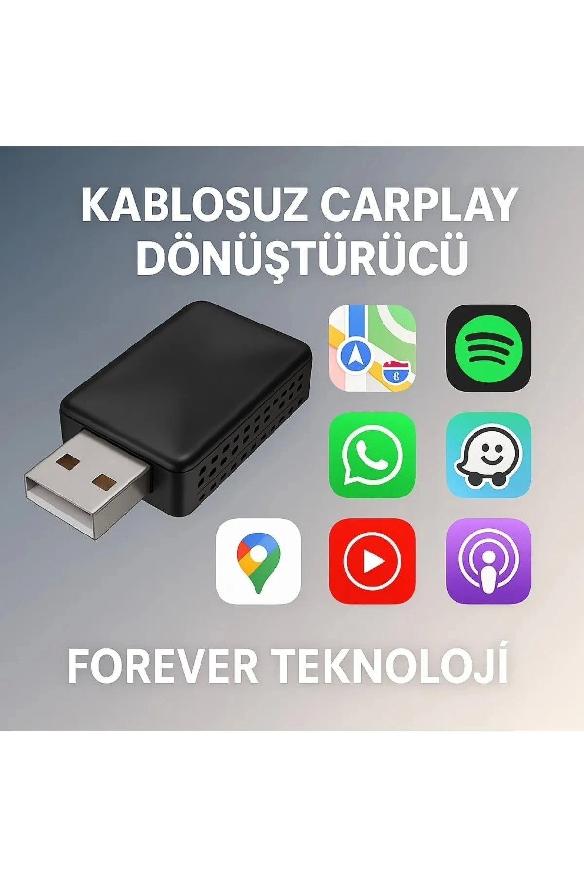 Беспроводной адаптер Carplay и Android Auto — универсальный беспроводной адаптер Carplay для устройств Apple и Android