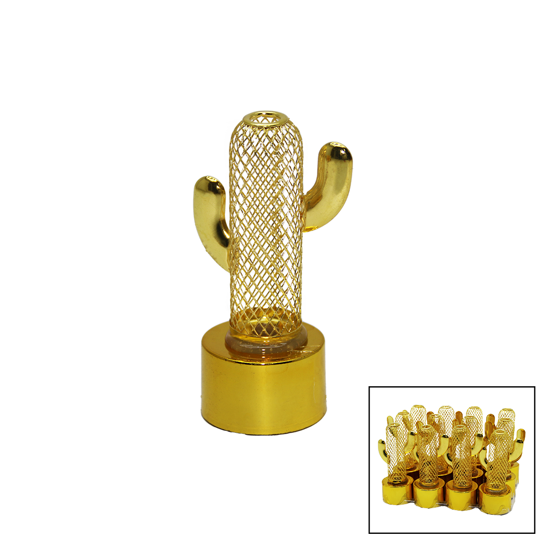 Kaktüs Tel Metal Pi̇lli̇ Led Dekorati̇f Işik