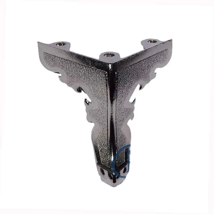 Kelebek Ahşap, Sunta Sandık Ayağı, Kutu Ayak 5,5 Cm - Nikel