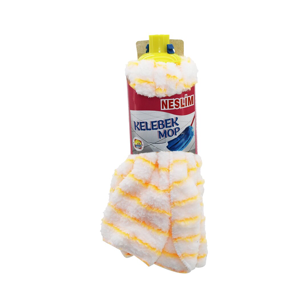 Kelebek Mop  Kmp-03  çi̇zgi̇li̇ Desen   Havlu Mop   Kartelali