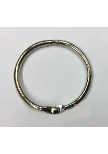 Kilitli Yuvarlak Halka, 2cm - 100 Adet