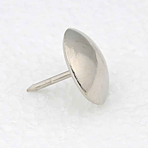 Kısa Çivili Gümüş Nikel Kabara Raptiye 6,5 Mm - 1000