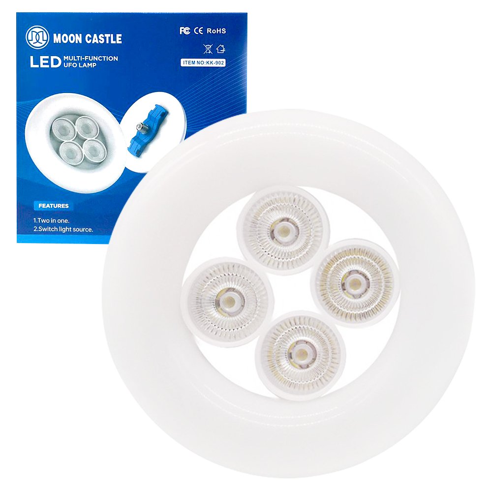 KK-902 E27 DUY 48 WATT BEYAZ 4LÜ UFO LED LAMBA (4620)