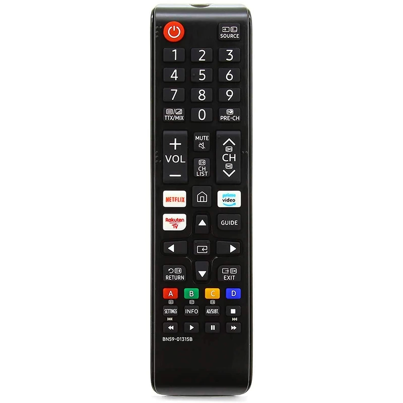 Kl Samsung Bn59-01315b Netflıx-prıme Vıdeo-rakuten Tuşlu Kısa Lcd Led Tv Kumanda 40192=2860