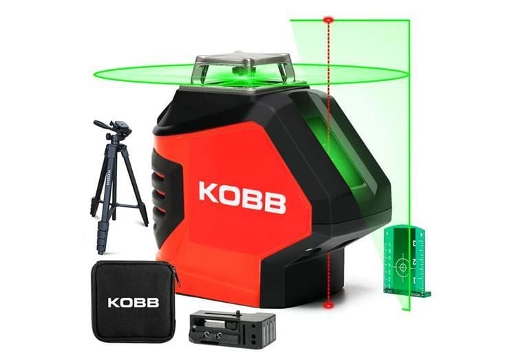 KOBB KBL88GTP 25 Metre Otomatik Hizalama Yeşil Lazer