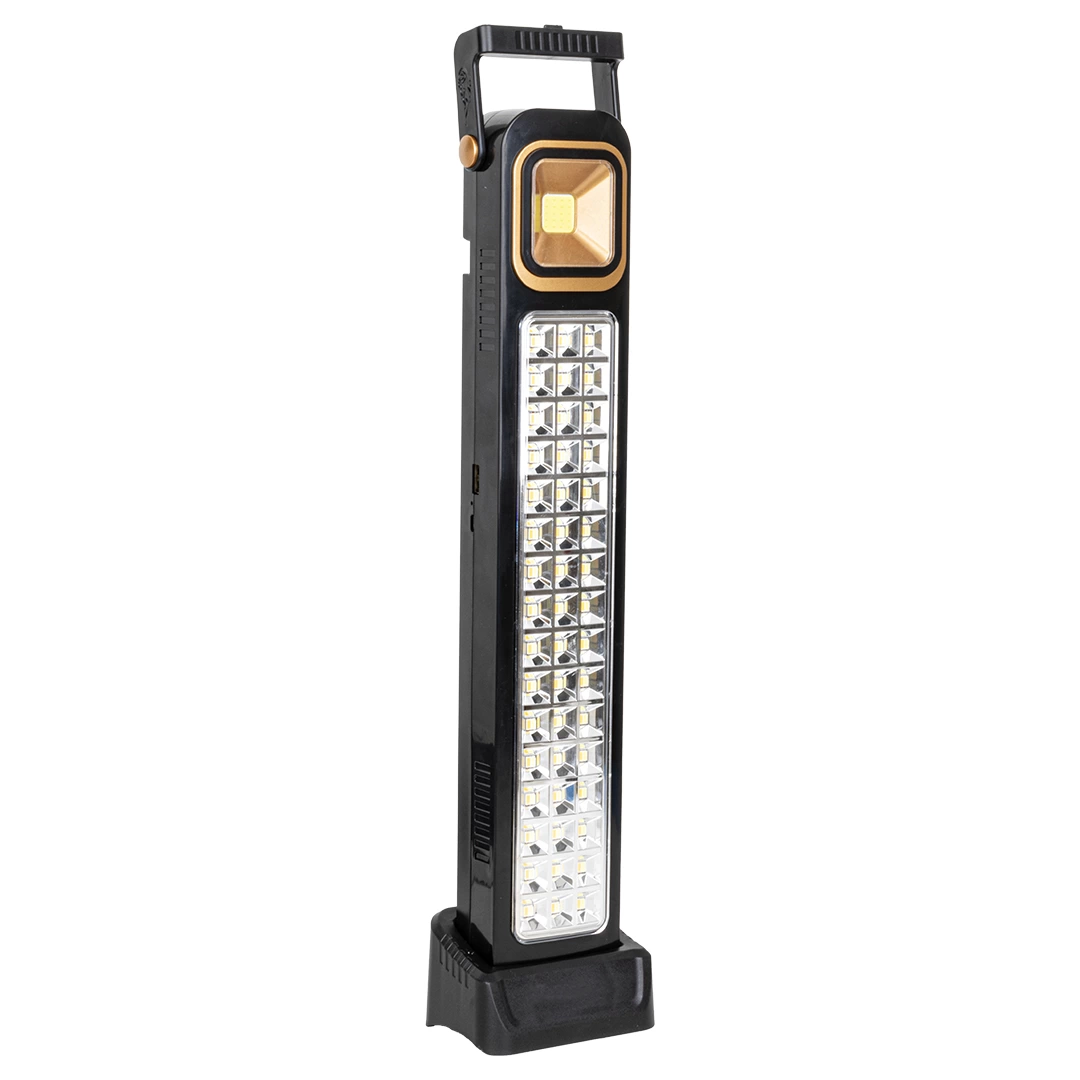 Ks-848 2 Watt Cob Led + 48 Ledli Solar Şarjlı Işıldak