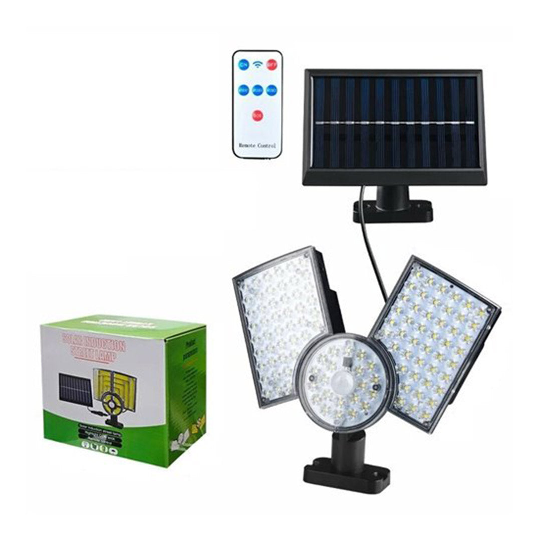 KUMANDALI SENSÖRLÜ SOLAR SOKAK LAMBASI