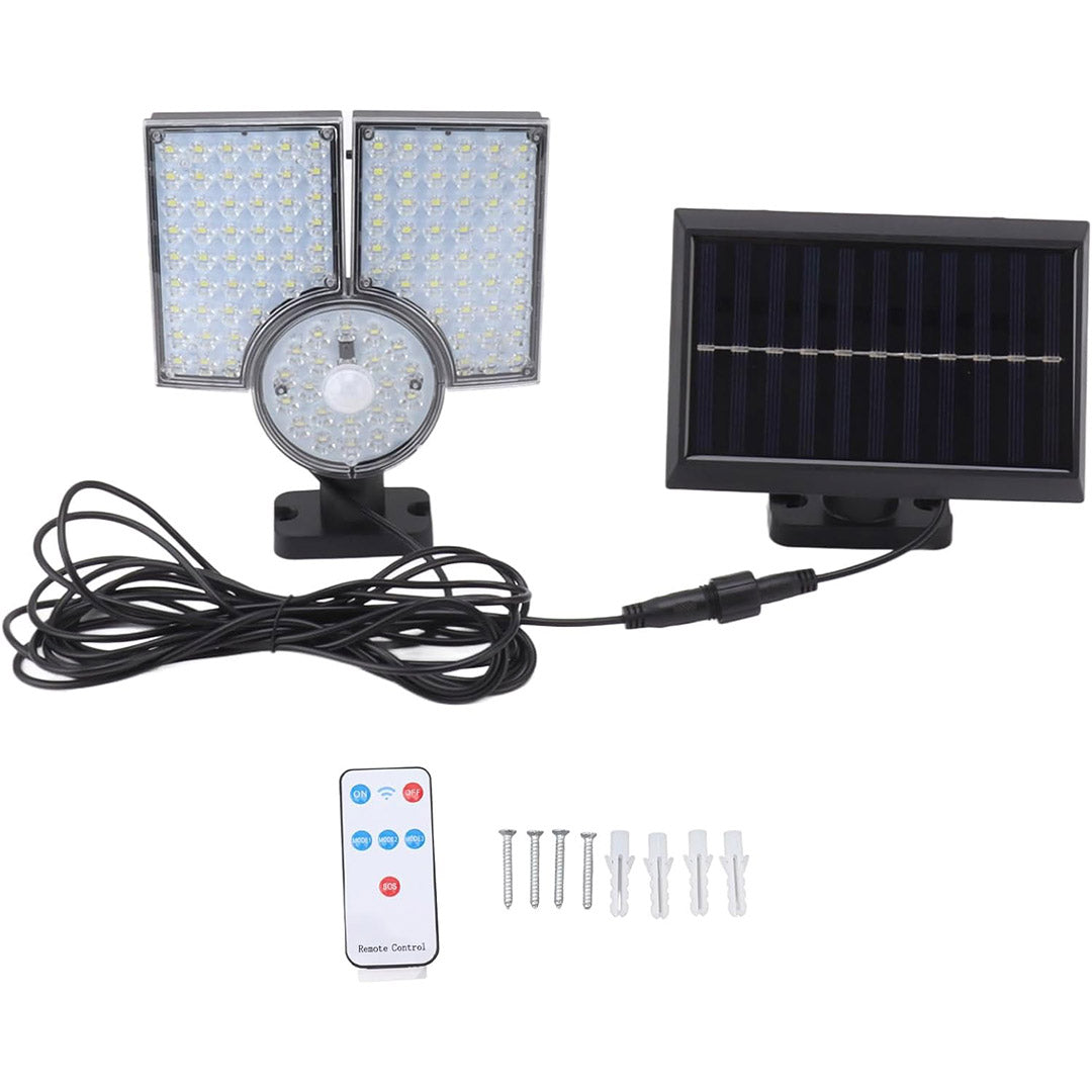 KUMANDALI SENSÖRLÜ SOLAR SOKAK LAMBASI