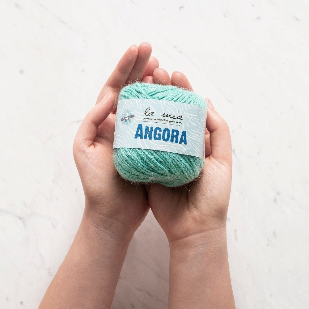 La Mia Angora 50gr Açık Kahve El Örgü İpi - L098 - 33806