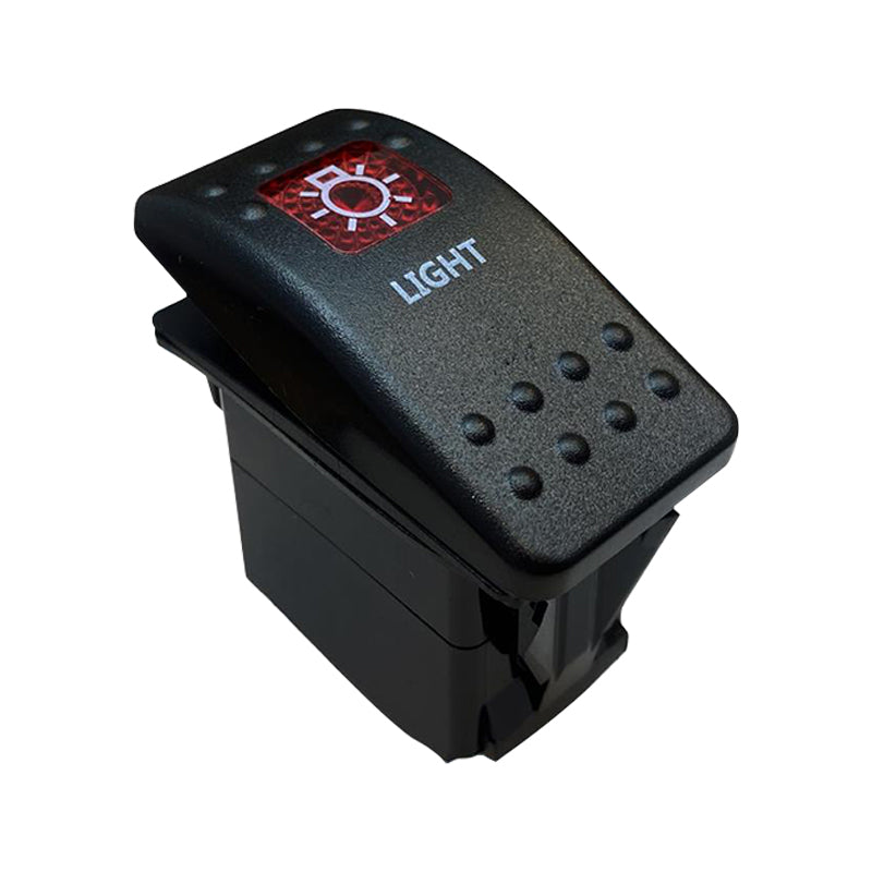 LAMBA GÖSTERGESİ IŞIKLI 3P ON-OFF 12-24V MARIN SWITCH (IC-134M-S4) (4620)