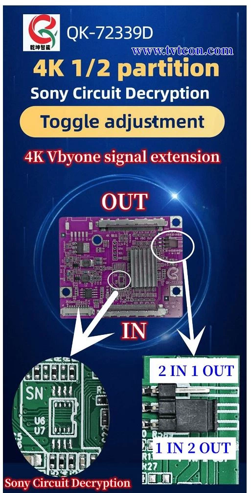 Lcd Panel Flexi Repair Kart 4k 1/2 Qk72339d