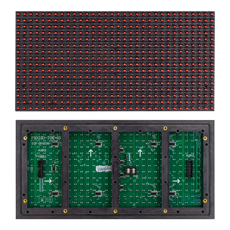 LED PANEL P10 16X32 KIRMIZI