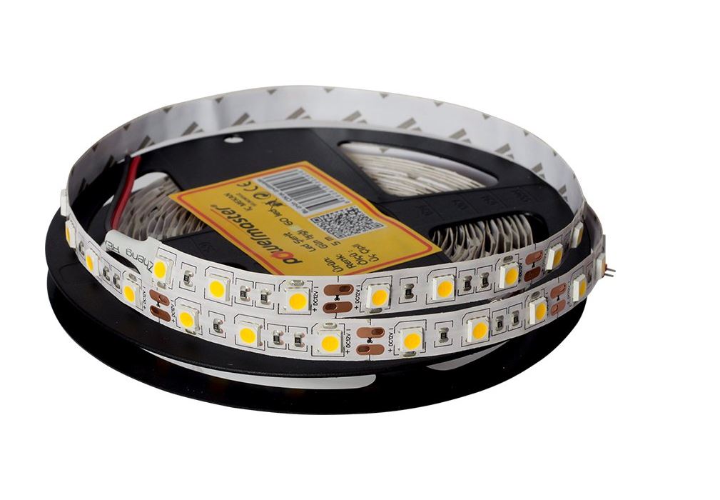 LED ŞERİT 3 ÇİPLİ MAVİ İÇ MEKAN SİLİKONSUZ 60 LED 5 METRE (4040) (4620)