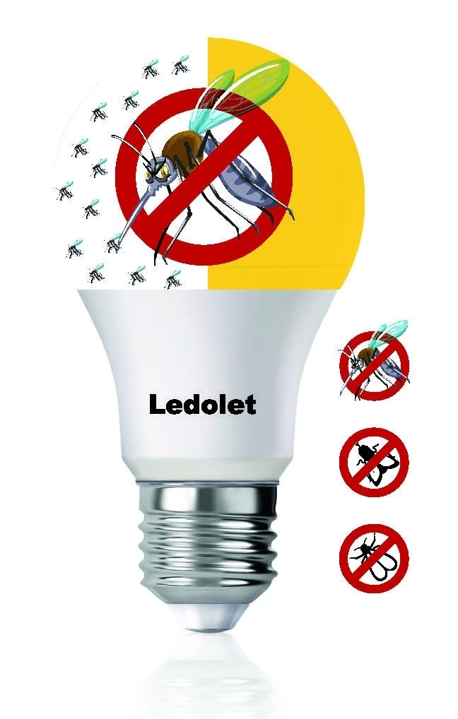 Ledolet 9w Sivrisinek Kovar E27 Led Ampul