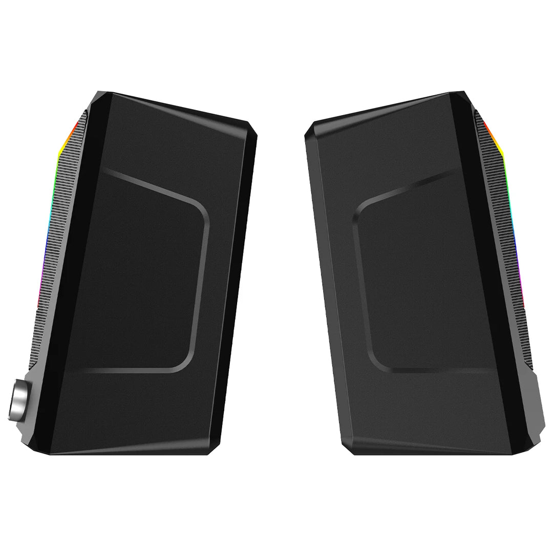 LENOVO LECOO DS104 6 VOLT 80 DB 1+1 KABLOLU IŞIKLI GAMING OYUNCU SPEAKER - HOPARLÖR