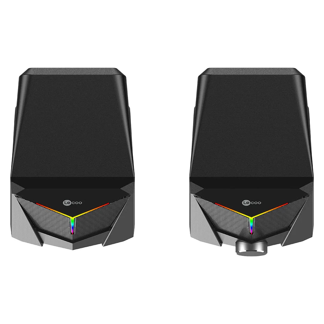 LENOVO LECOO DS104 6 VOLT 80 DB 1+1 KABLOLU IŞIKLI GAMING OYUNCU SPEAKER - HOPARLÖR