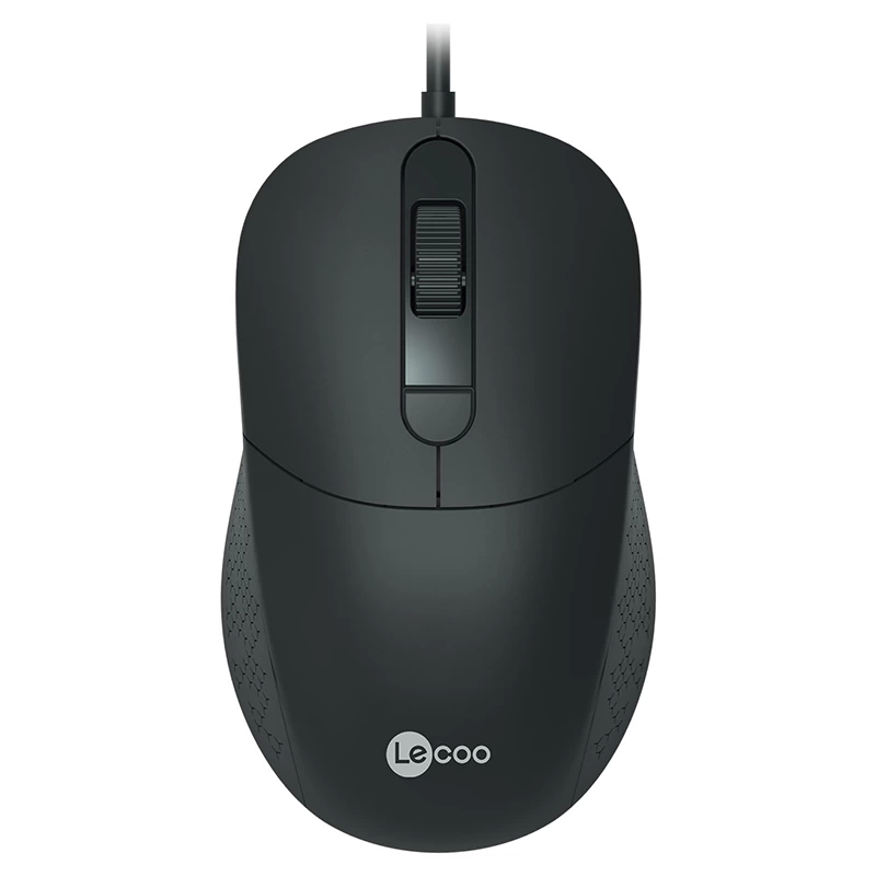 Lenovo Lecoo Ms102 800/1200/1600 Dpı 4 Tuşlu Usb Kablolu Optik Mouse