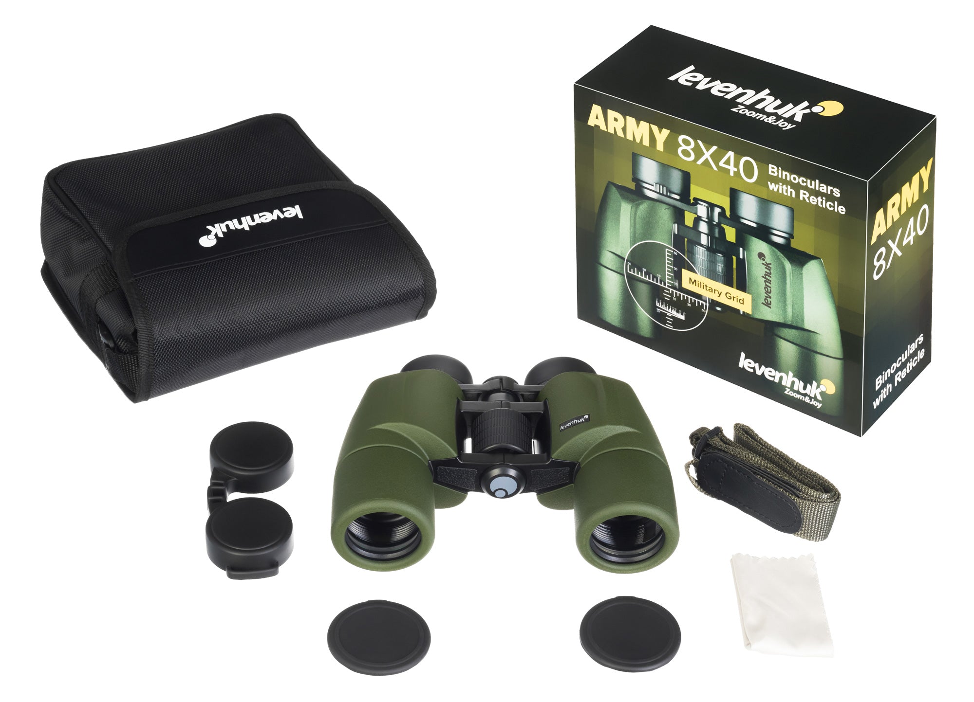 Levenhuk Army 8x40 Artıkıllı Bınoküler Dürbün