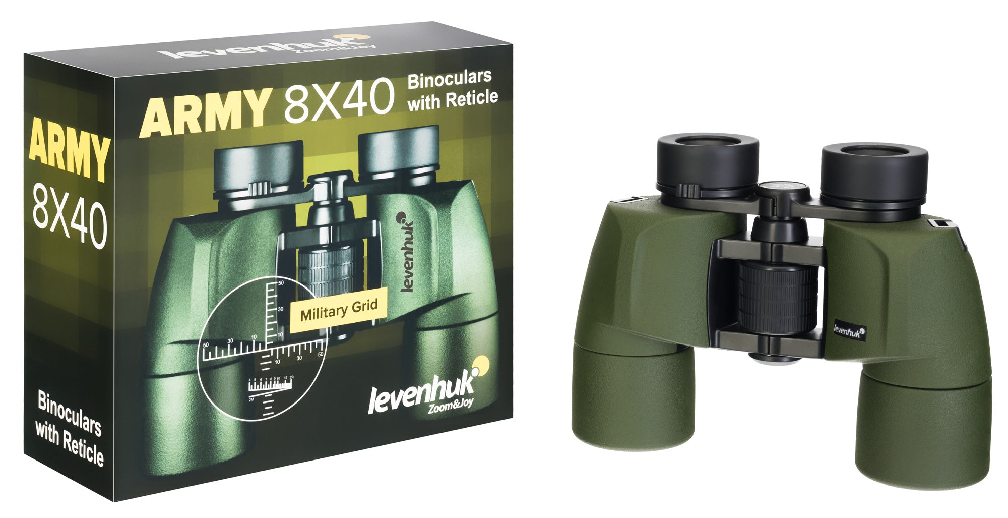 Levenhuk Army 8x40 Artıkıllı Bınoküler Dürbün