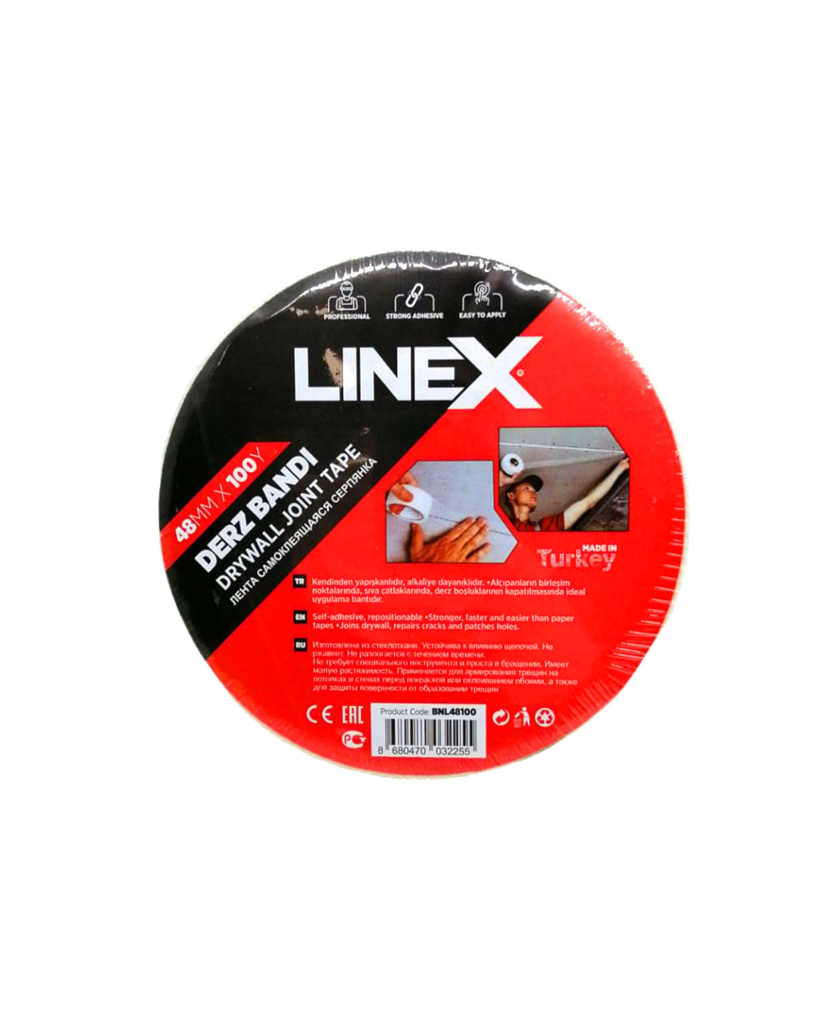 Lınex Bnl-48100 Derz Bantı 48Mmx100Yards