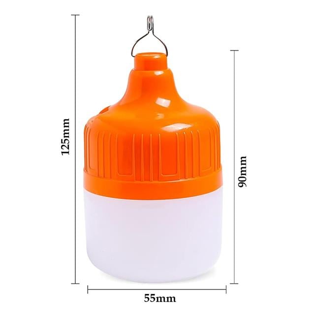 LN-OR20G 20 Watt TYPE-C Şarjlı Taşınabilir Asma Kancalı Kamp Çadır Lambası 6500K 1200mAh 3 Modlu AB