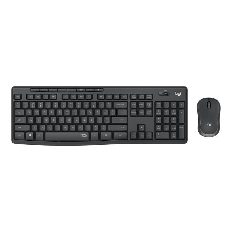 Logıtech Mk295 Q Tr Sıyah Kablosuz Klavye+mouse Set