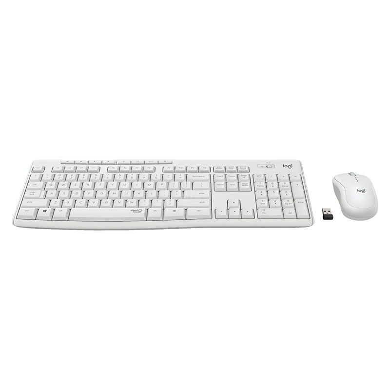 Logıtech Mk295 Q Tr Beyaz Kablosuz Klavye+mouse Set (4620