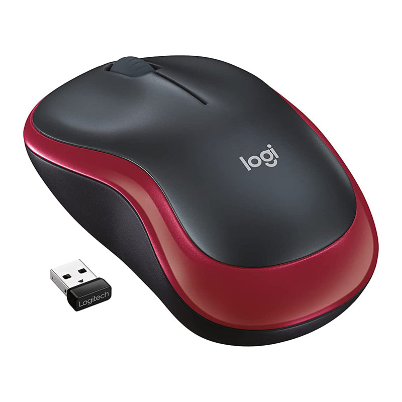 Logıtech M185 Kırmızı Kablosuz Mouse (4620