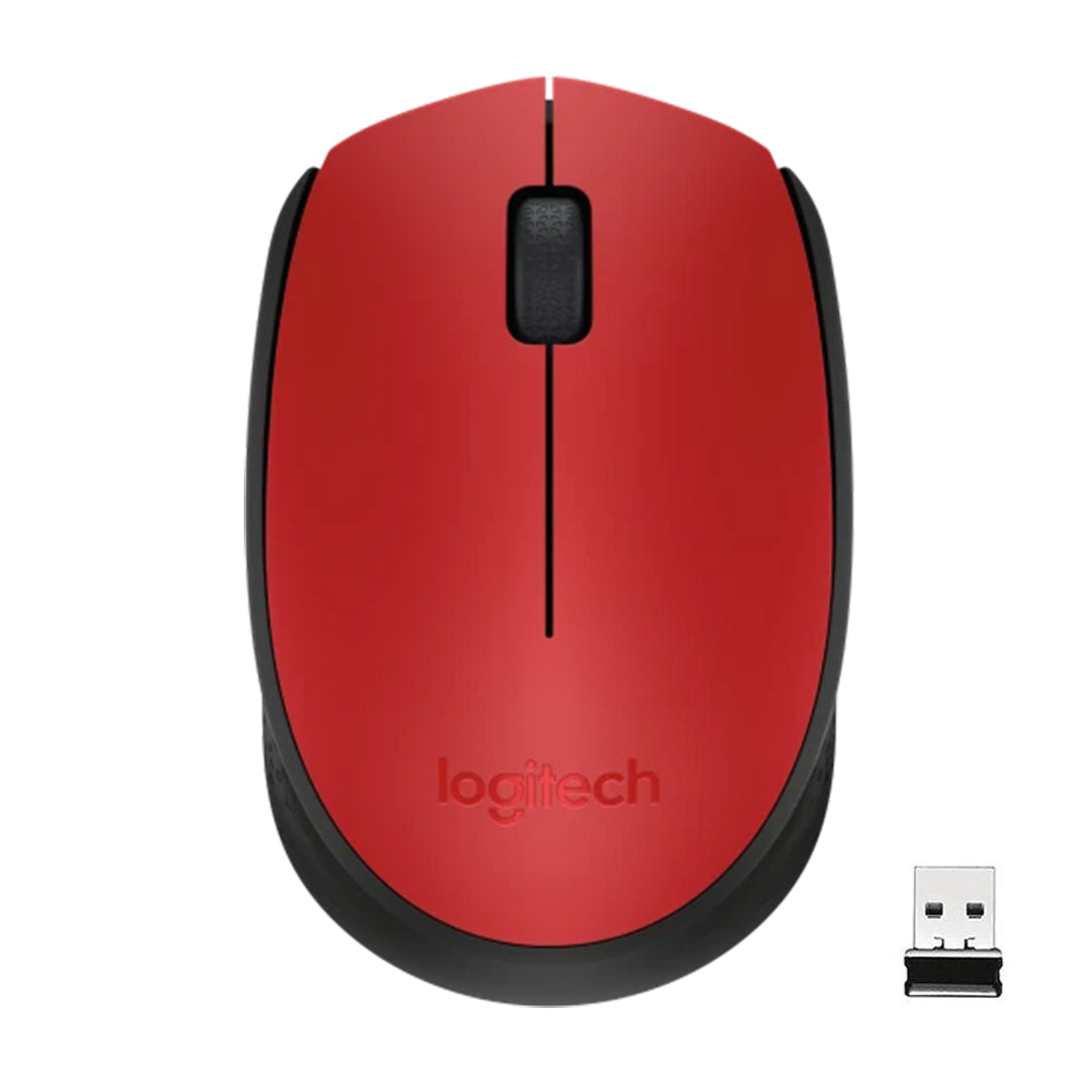 LOGITECH M171 USB KIRMIZI KABLOSUZ MOUSE (4620)