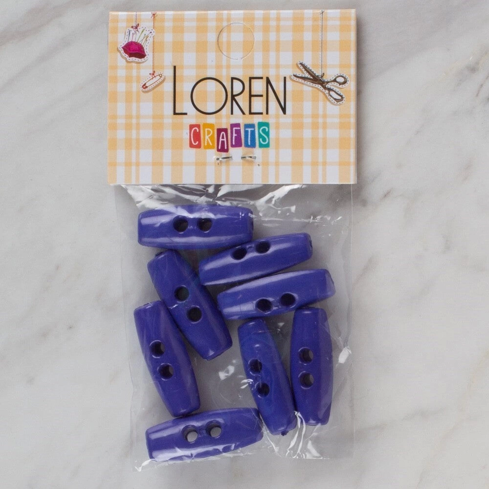 Loren Crafts Saks Mavi8 Li Çoban Düğmesi - 57