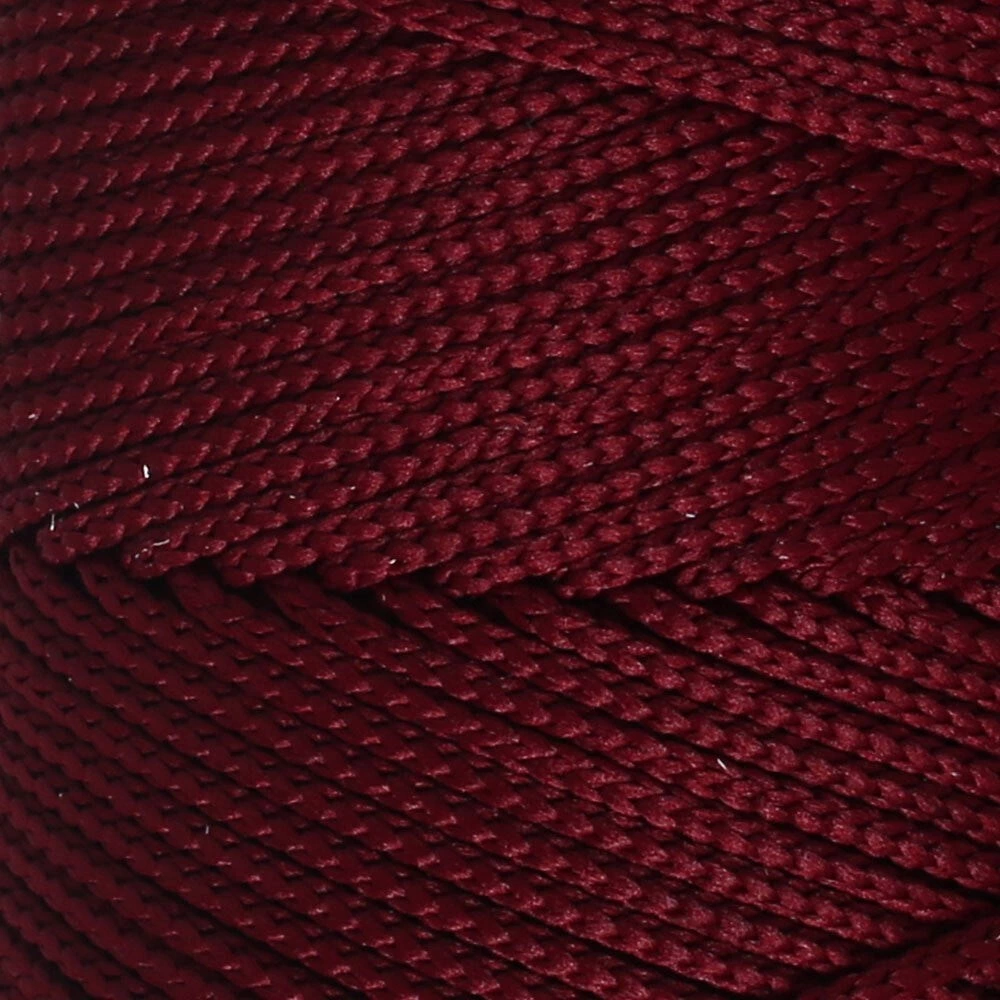 Loren Polyester Soft Macrame Bordo El Örgü İpi - Lm039 - 34444