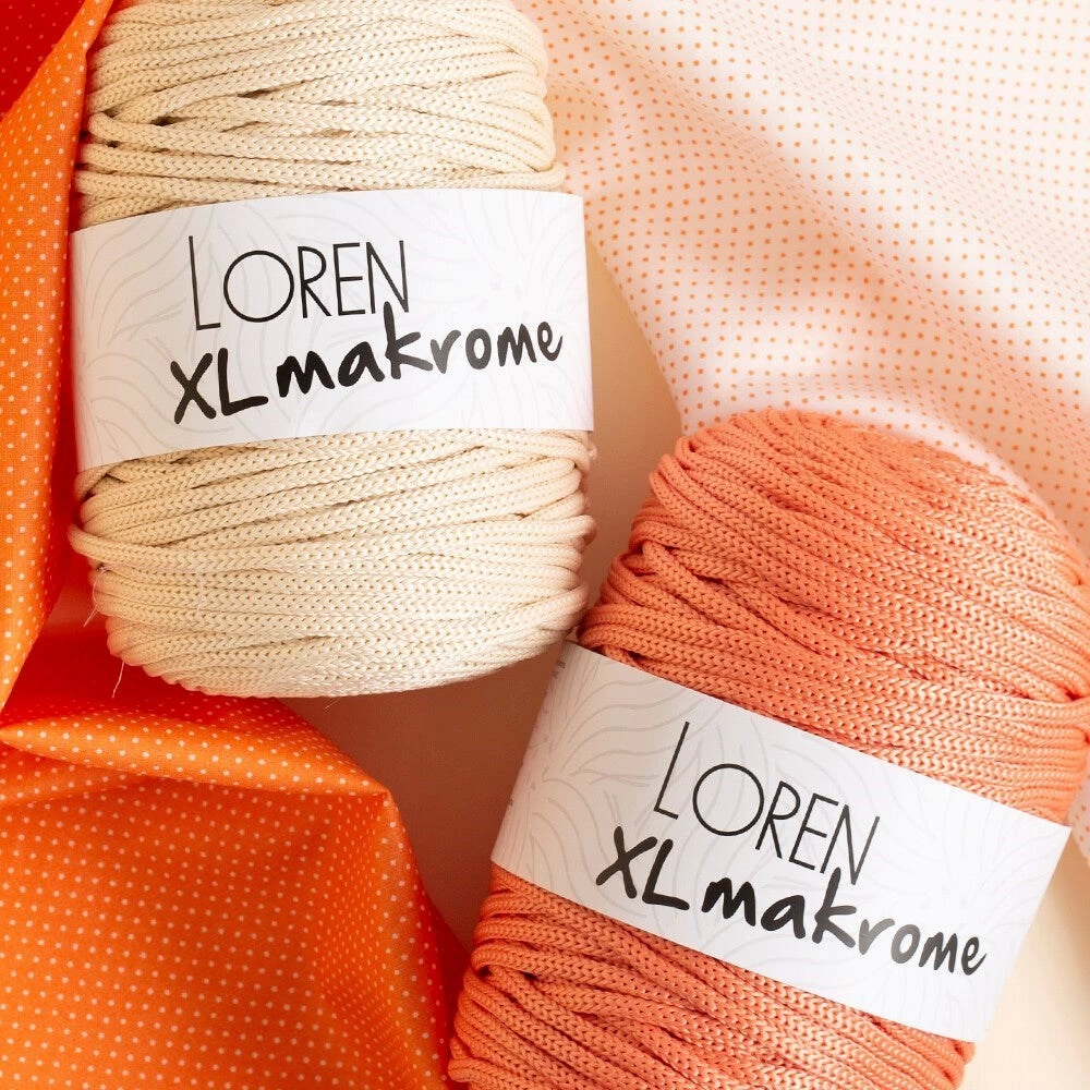 Loren Xl Makrome Fıstık Yeşil El Örgü İpi - R042 - 33707