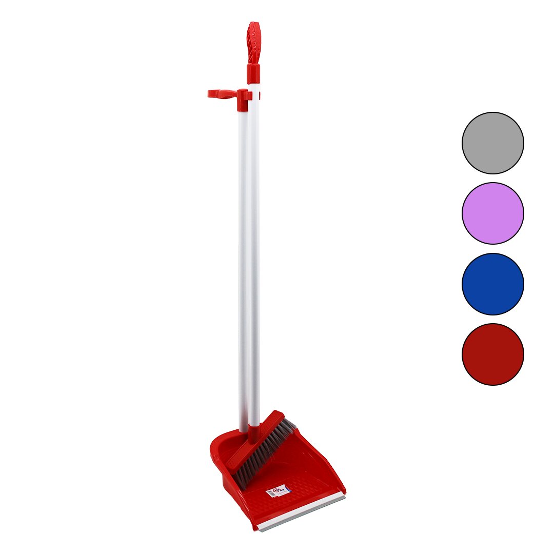 Lüks Firçali - Ayakli  Açik  Faraş Takimi  Firça=93cm--faraş=85cm
