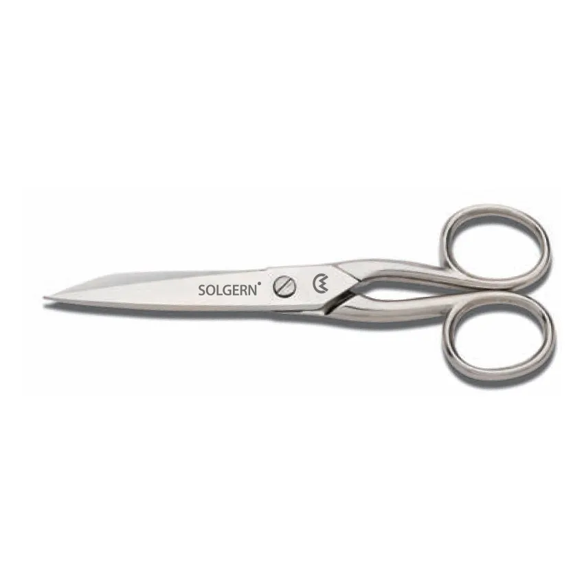 M-218 Sivri Uçlu İplik Temizleme Makası No: 5,5 İnç / 13,97 Cm - Nikel Kaplama