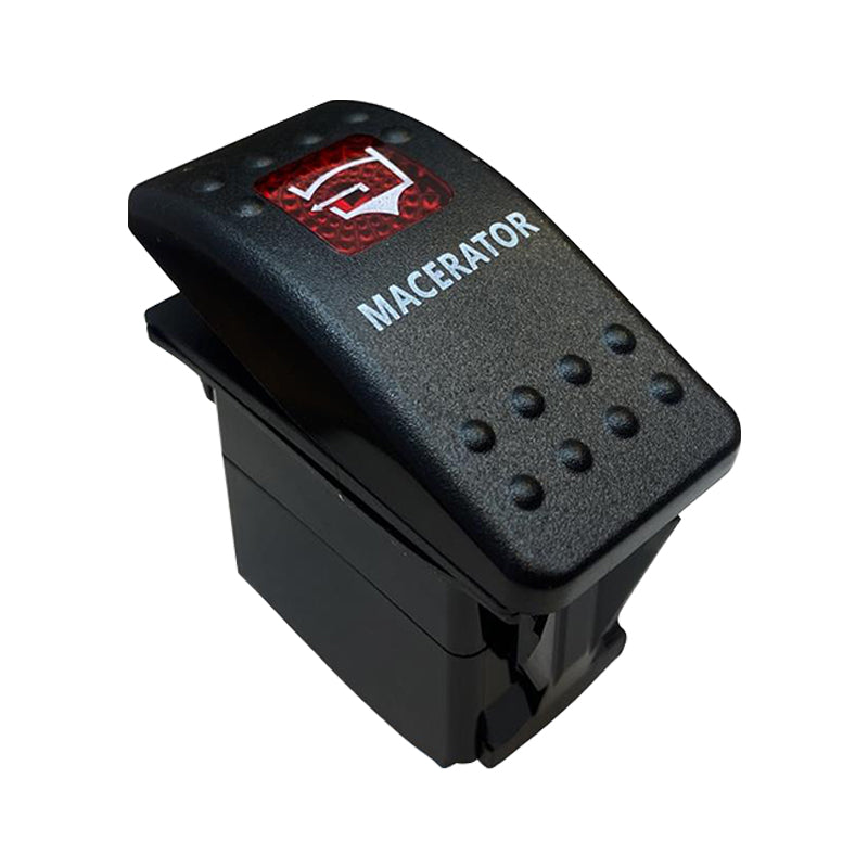 Macaratör Işıklı 3P On-Off 12-24V Marın Swıtch (Ic-134M-S7)