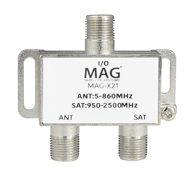 Mag Mag-x21 Tv/sat 5-2500mhz Combiner 950-2500mhz