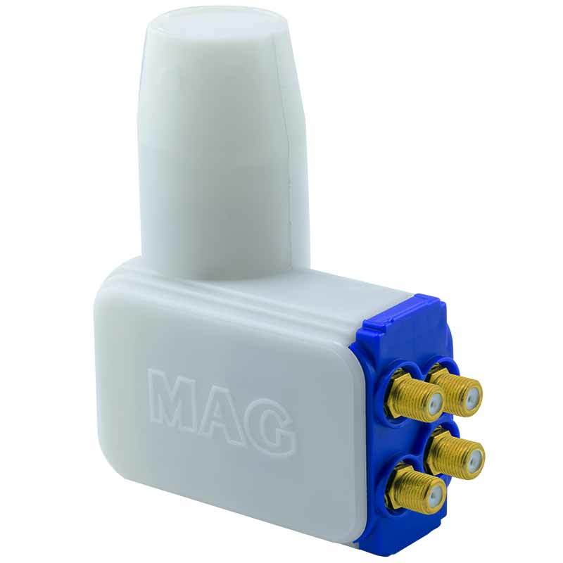 MAG NEC CHIP 4K ULTRA HD SLİM ROCKET DÖRTLÜ QUATTRO DÖRTLÜ SANTRAL LNB 0.1 DB (4620)